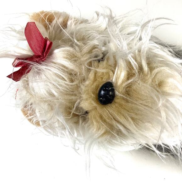 Vtg Daphne Black Brown White Dog Yorkshire Terrier Head Golf Club Driver Cover - Picture 7 of 7